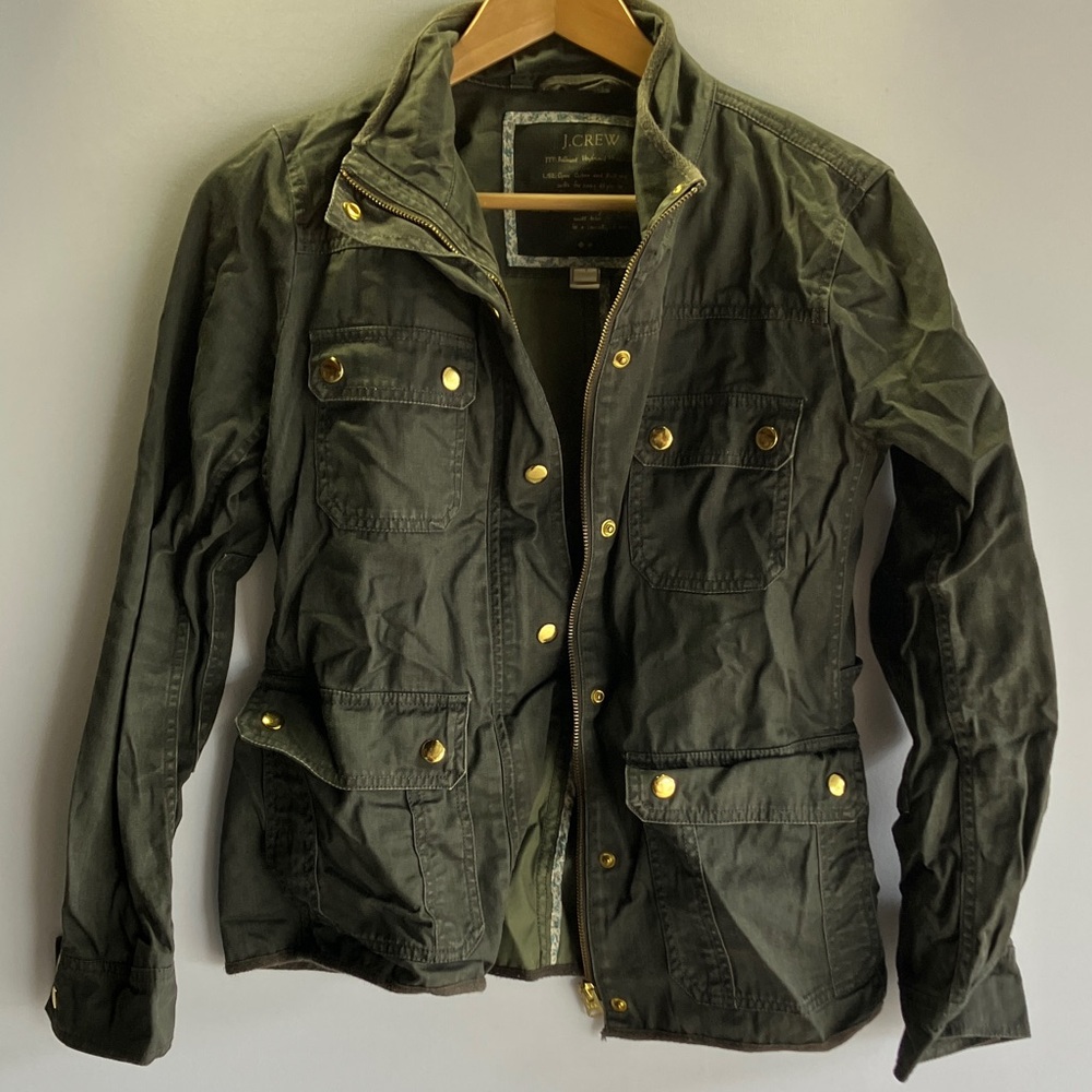 J. Crew Women’s Olive Military Jacket